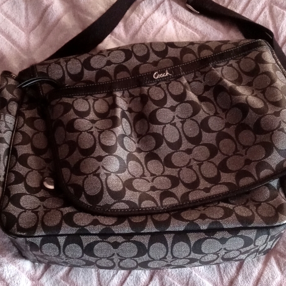 Coach messenger bag/ diaper bag - Picture 1 of 5